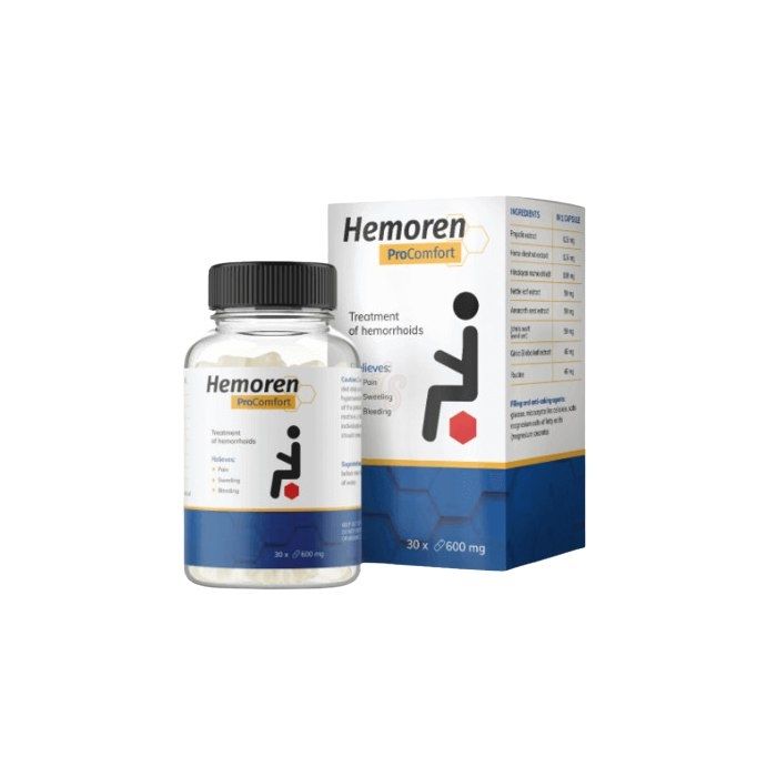 ▻ Hemoren ProComfort - capsules for hemorrhoids