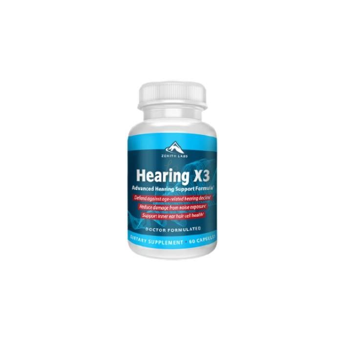 ▻ Hearing X3 - capsules for improving hearing