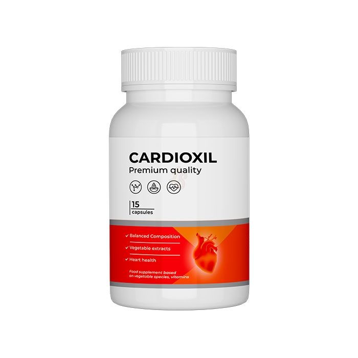 ▻ Cardioxil caps - producto para controlar la presión arterial alta