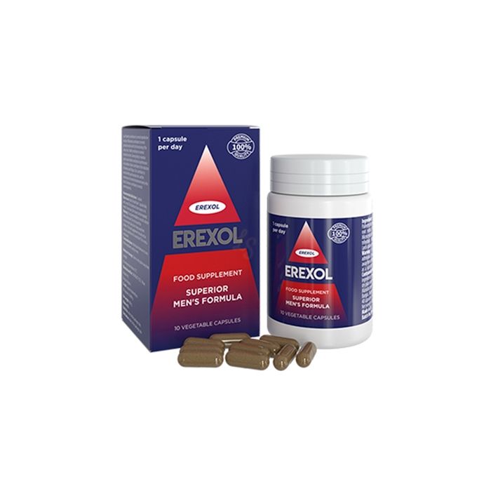 ▻ Erexol - cápsulas para la prevención de la impotencia y la prostatitis