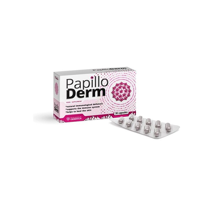 ▻ PAPILLODERM CAPS - capsules for papillomas