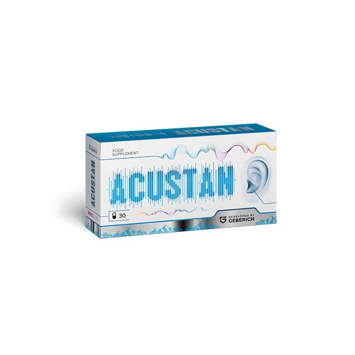 ▻ Acustan - cápsulas para melhorar a audição