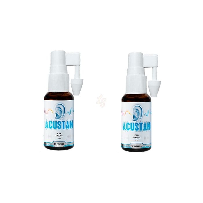 ▻ Acustan drops - gouttes pour améliorer laudition