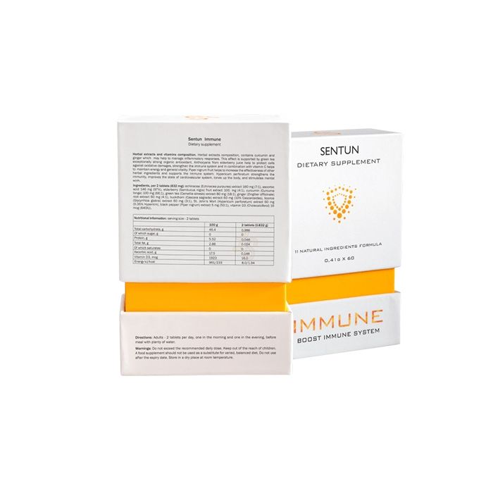 ▻ Sentun Immune - complexe de soutien immunitaire