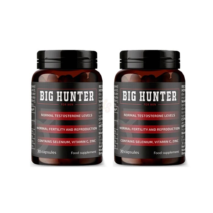 ▻ Big Hunter - capsule pentru prostatită