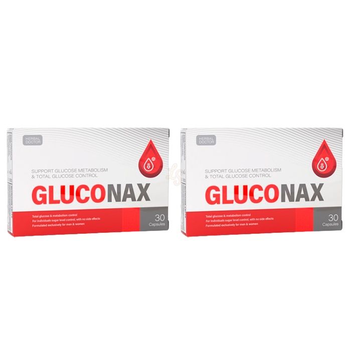 ▻ Gluconax caps - mitjans per normalitzar els nivells de sucre