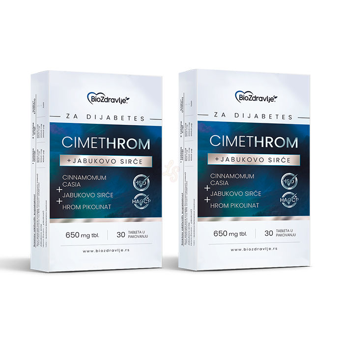 ▻ CimetHrom - means for normalizing sugar levels