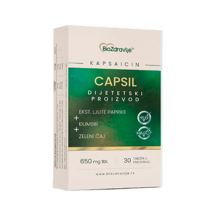 ▻ Capsil - produkt na kontrolu hmotnosti