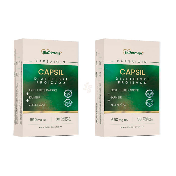 ▻ Capsil - produkt na kontrolu hmotnosti