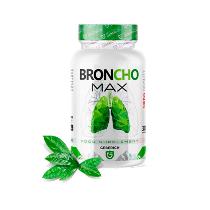 ▻ BronchoMax - capsules that help thin thick bronchial secretions