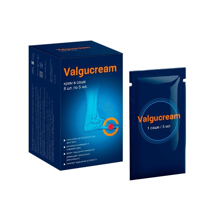 ▻ Valgucream - средство от вальгусной косточки