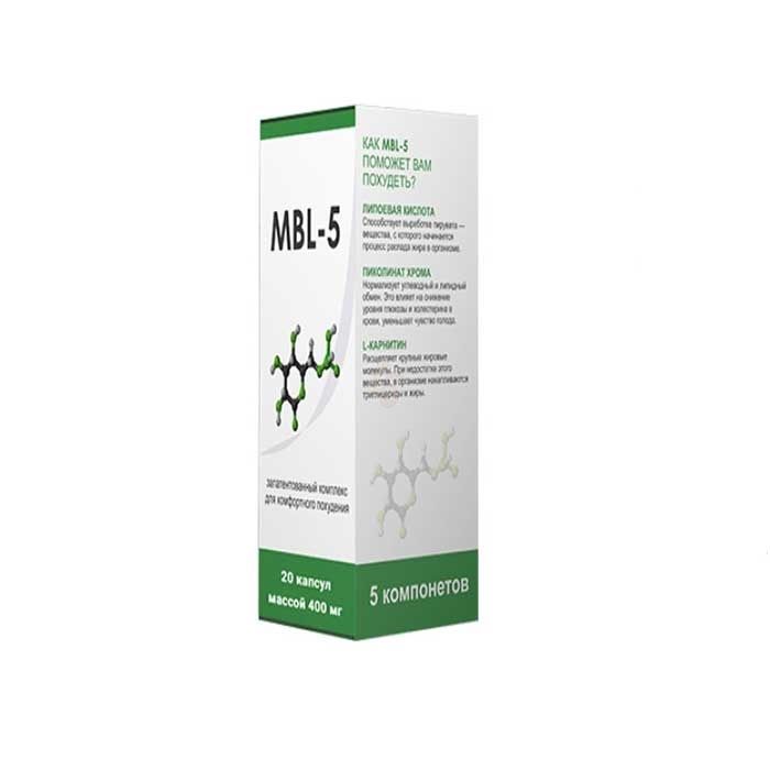 ▻ MBL-5 - slimming capsules