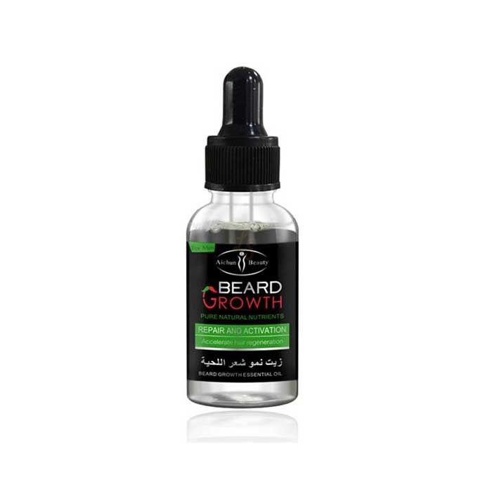 ▻ Beard Growth Oil - produto de crecemento do cabelo